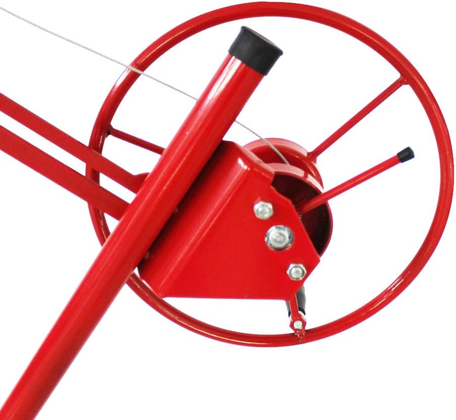11 Feet 150 lbs Rolling Drywall Panel Lift Hoist G8108