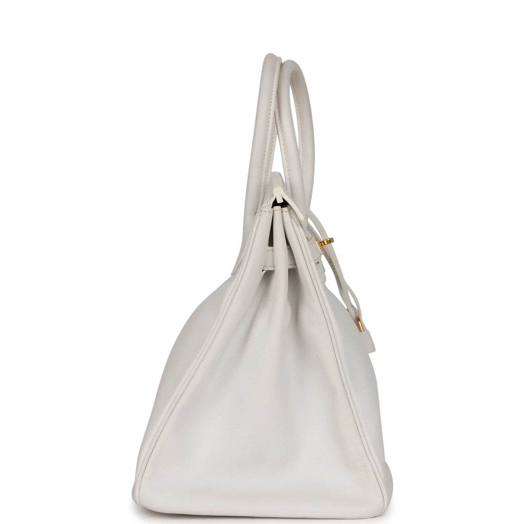 White Epsom Leather Handbag B46359