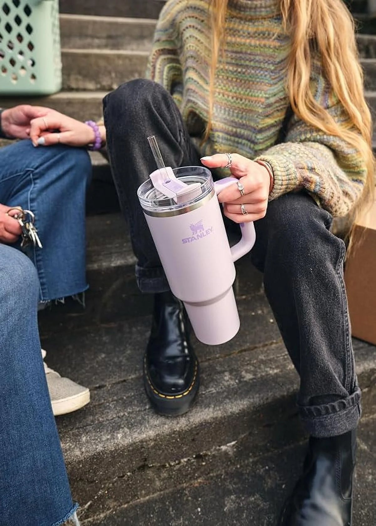 40oz Stainless Steel Tumbler Orchid Soft Matte T59603
