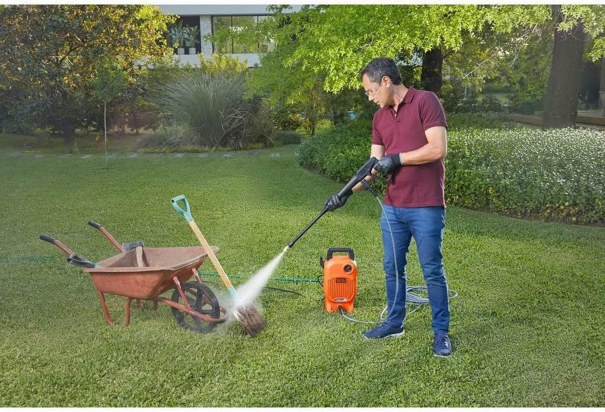 Electric Pressure Washer, Cold Water, 1700 PSI, 1.2 GPM W94847