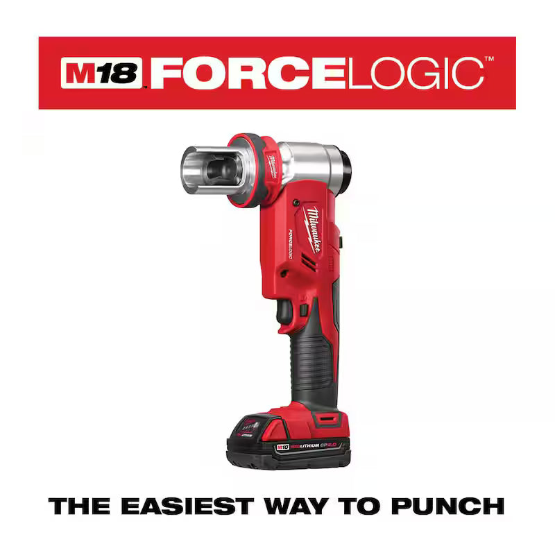 Cordless Knockout Tool Kit with Die Set & Fish Tape H931793