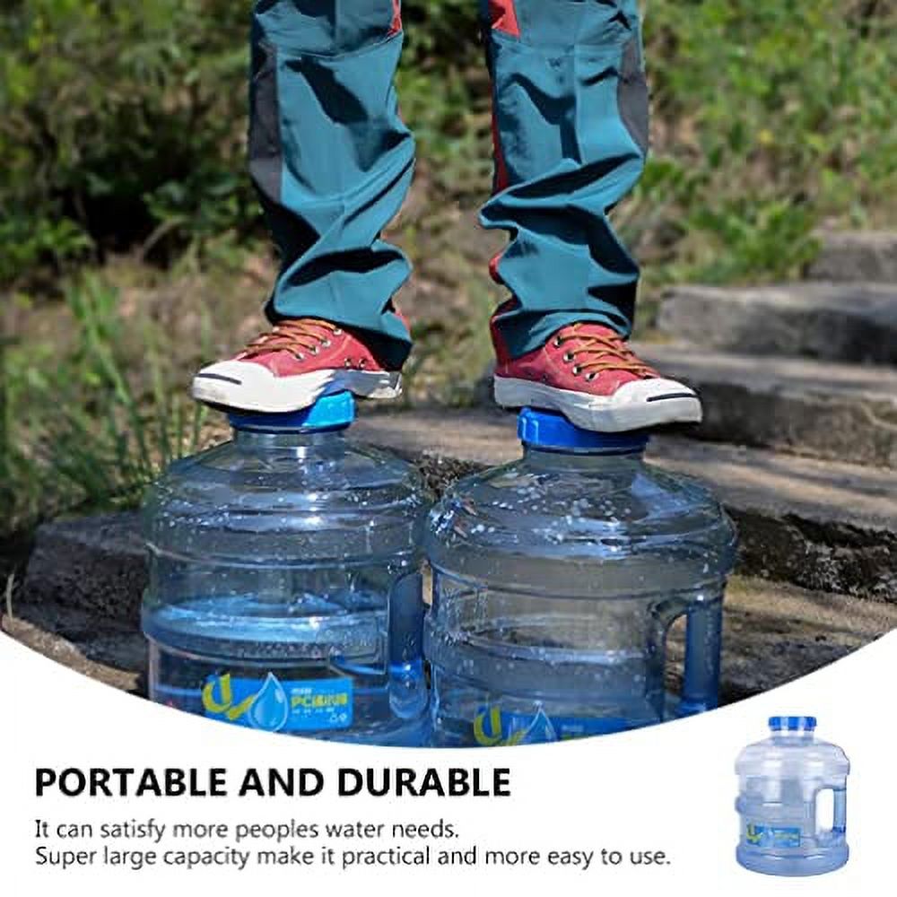 3 Gallon Plastic Water Bottle Jug with Carry Handle V977567
