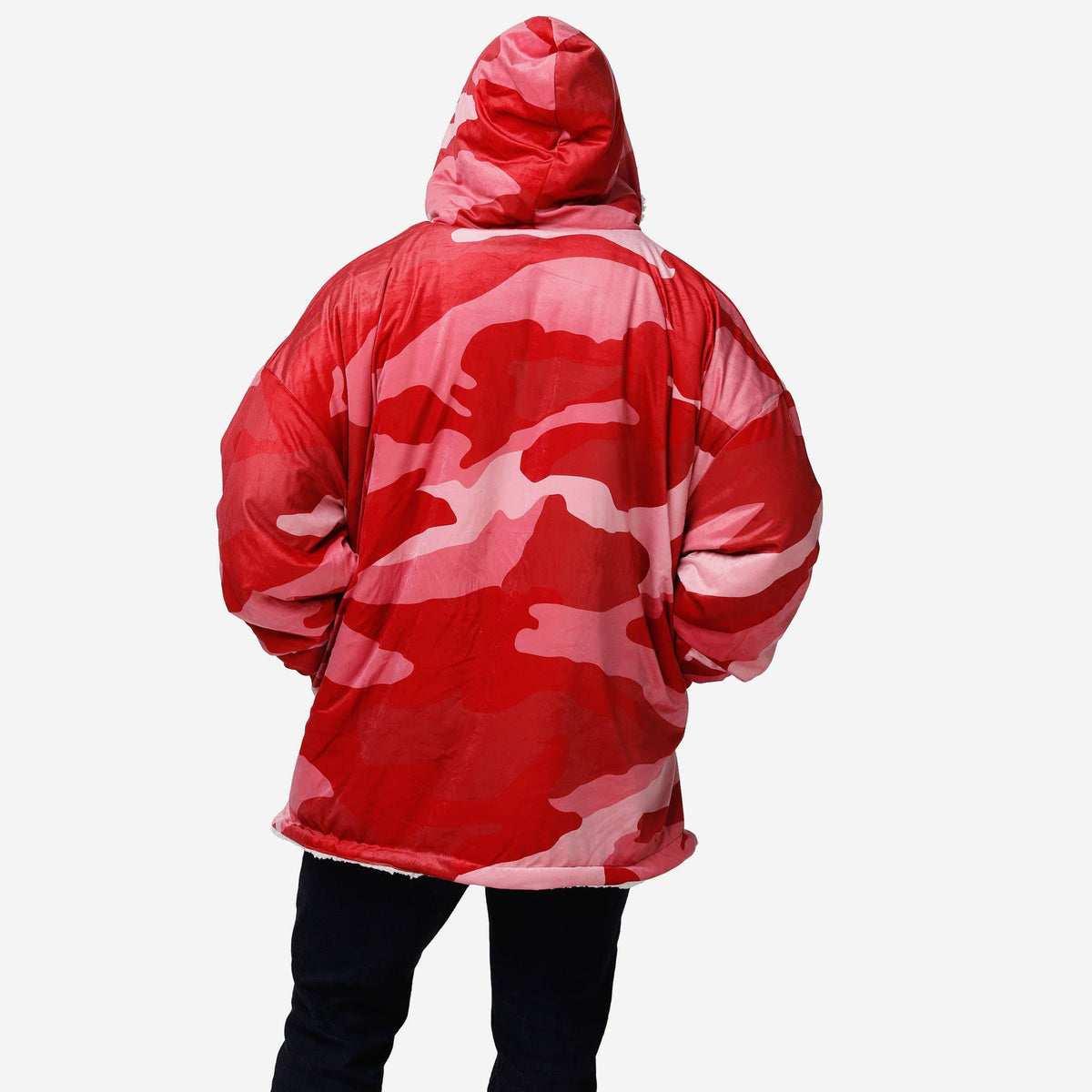 Reversible Team Color Camo Hoodie J30153