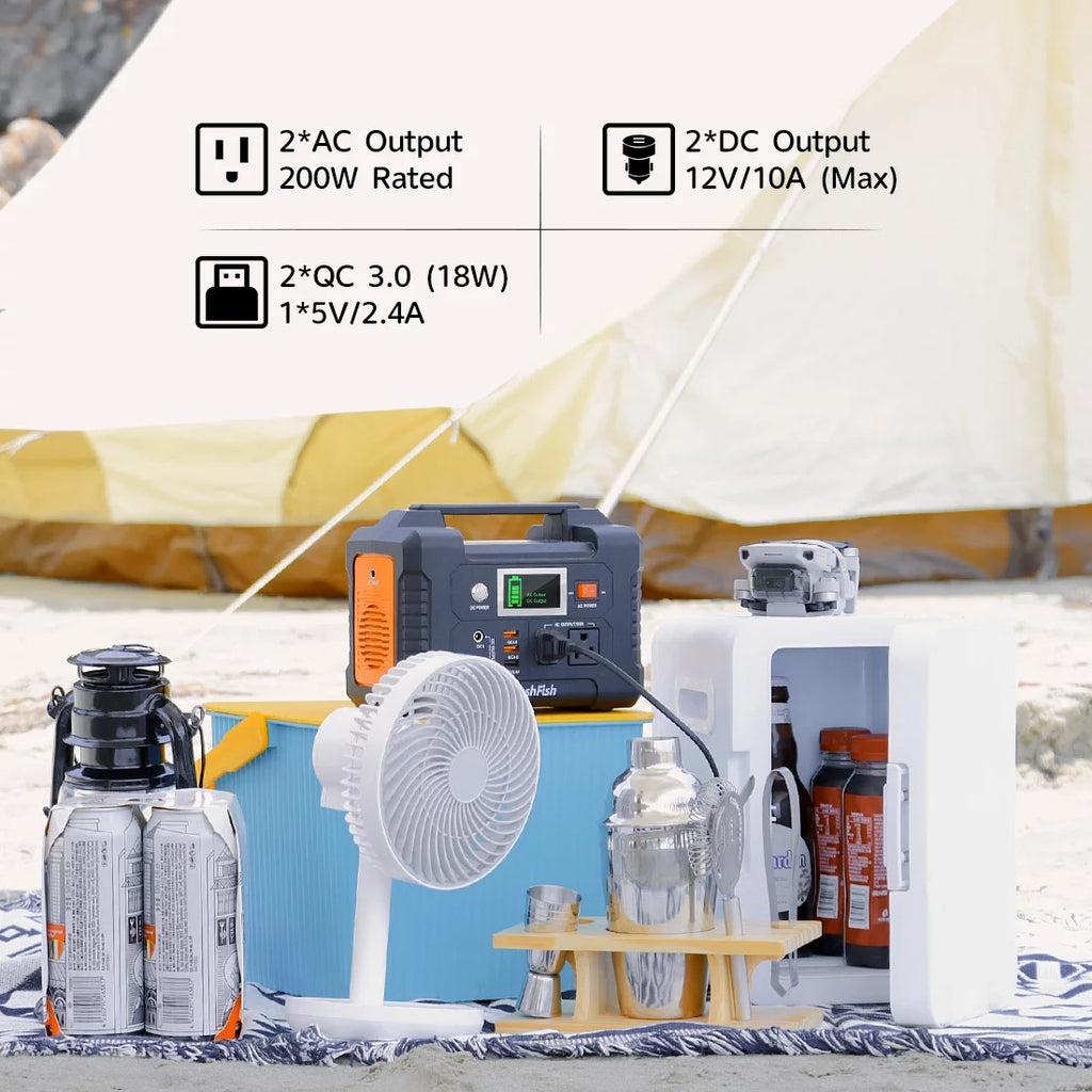 200W Portable Power Station M627