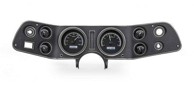 Black White Analog Gauge System K2115