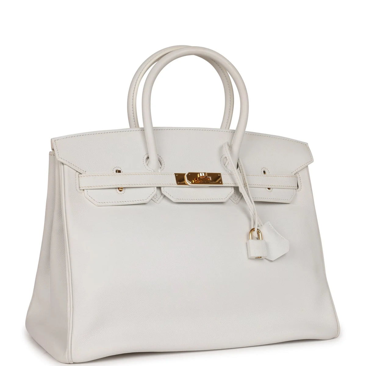 White Epsom Leather Handbag B46359