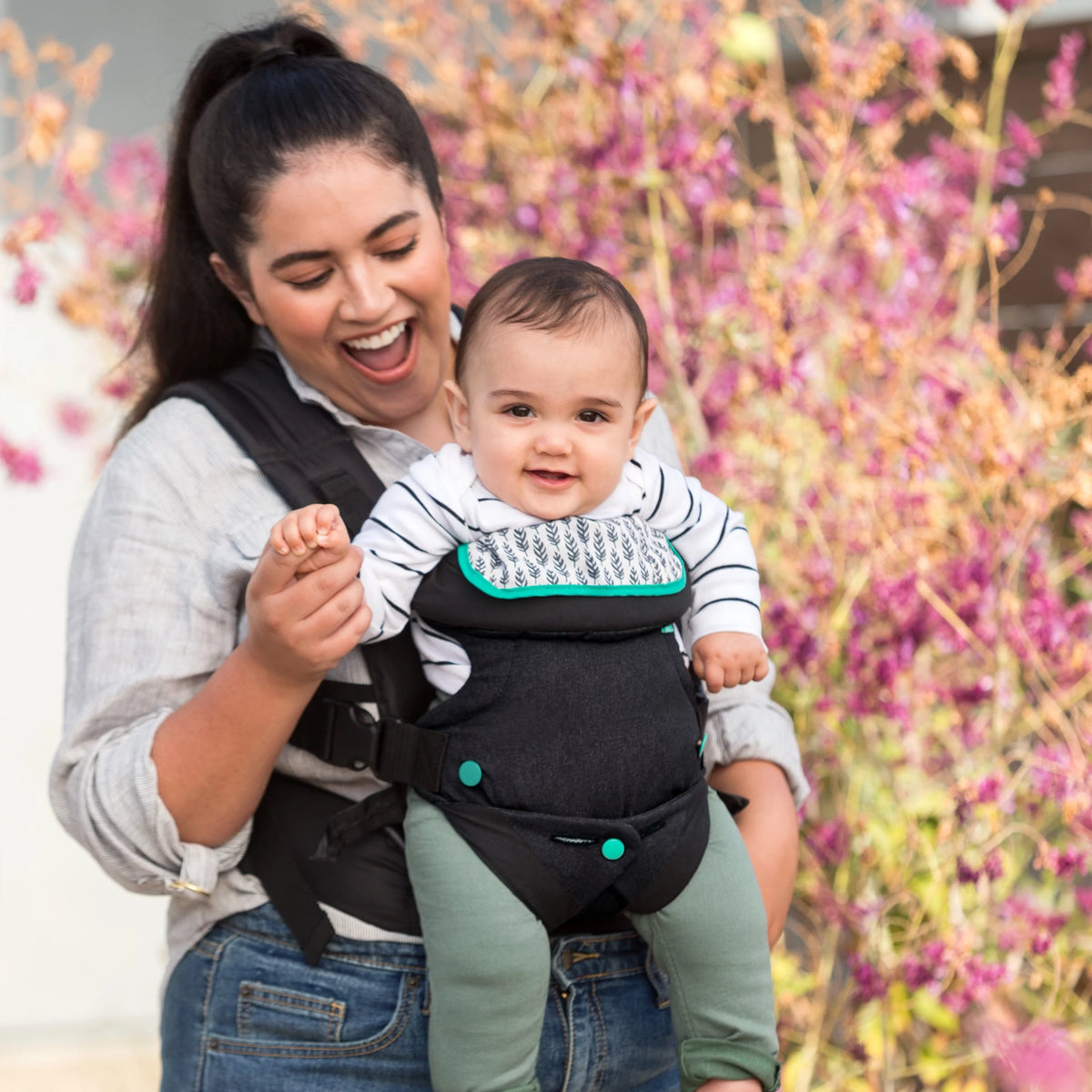 Convertible Baby Carrier 4-Position 8-32lbs Sandy Tan W11142