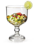 Shatterproof Heavy-Duty Plastic Schooner, BPA Free, 36 Ounce, Clear (Set of 12) F814