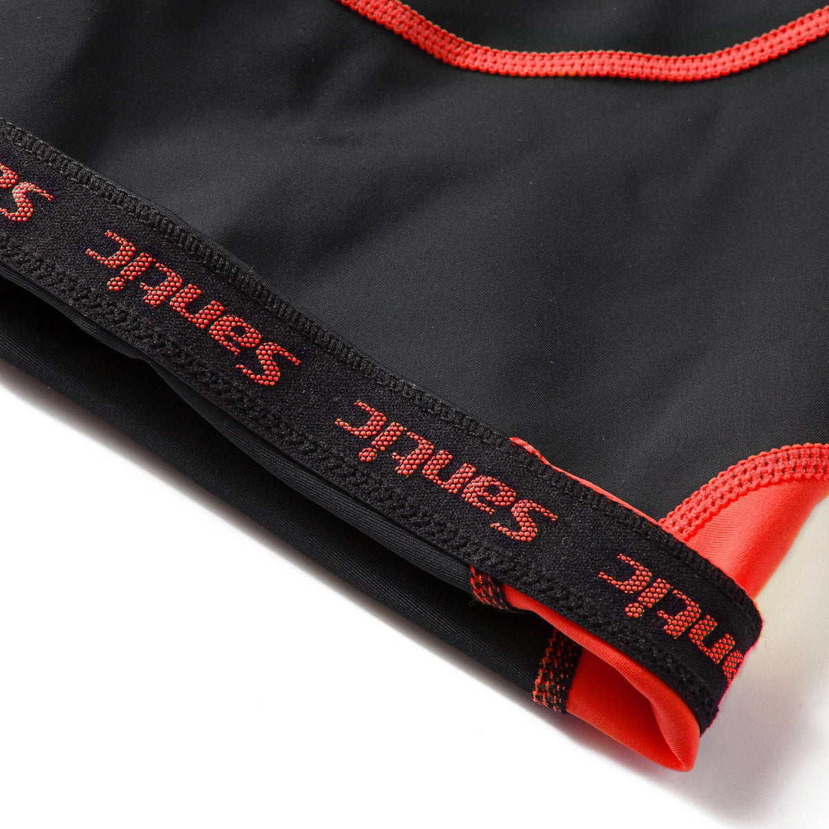 Red 2XL Padded Cycling Shorts H547
