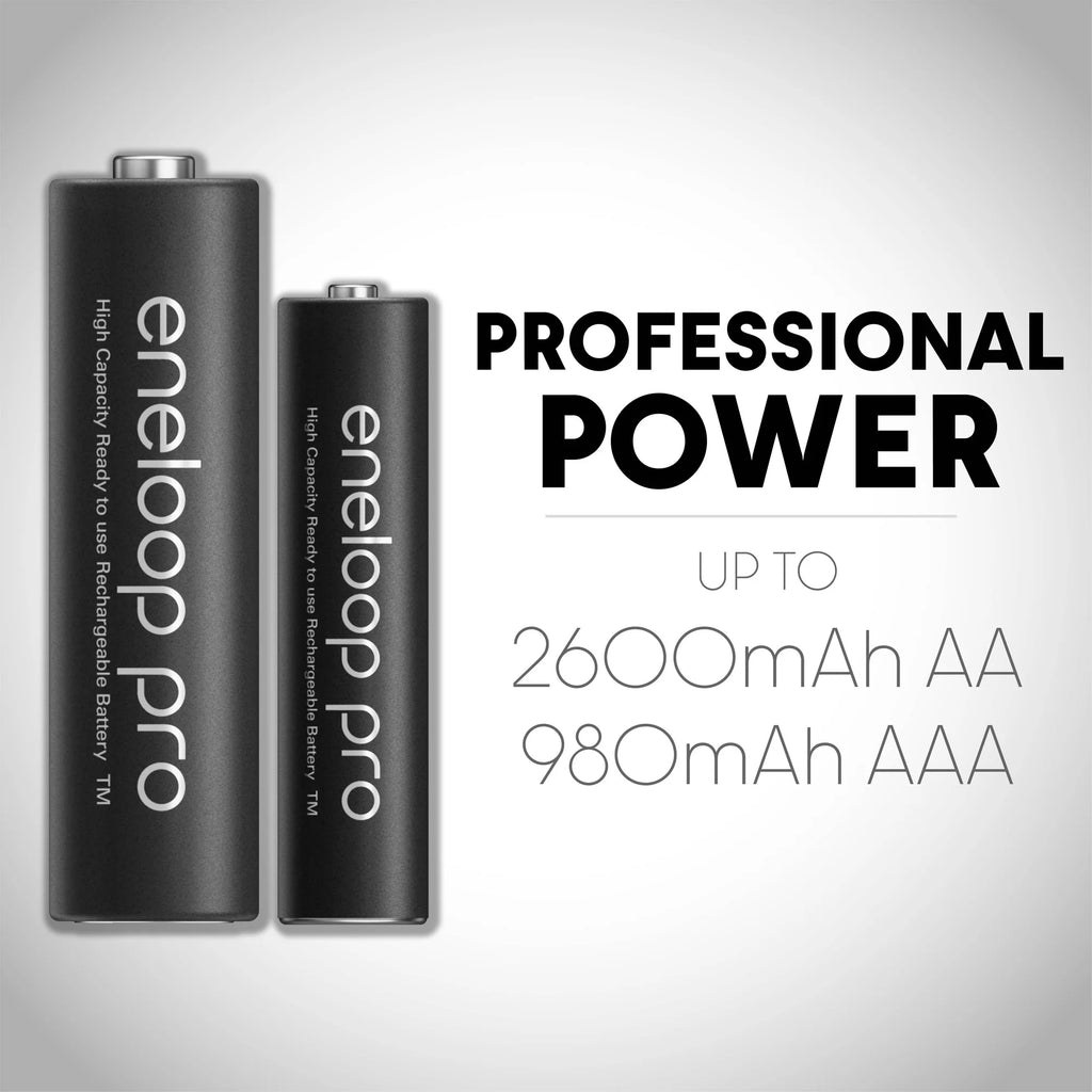 Battery Charger with 4-Pack AA Rechargeable Batteries W2771