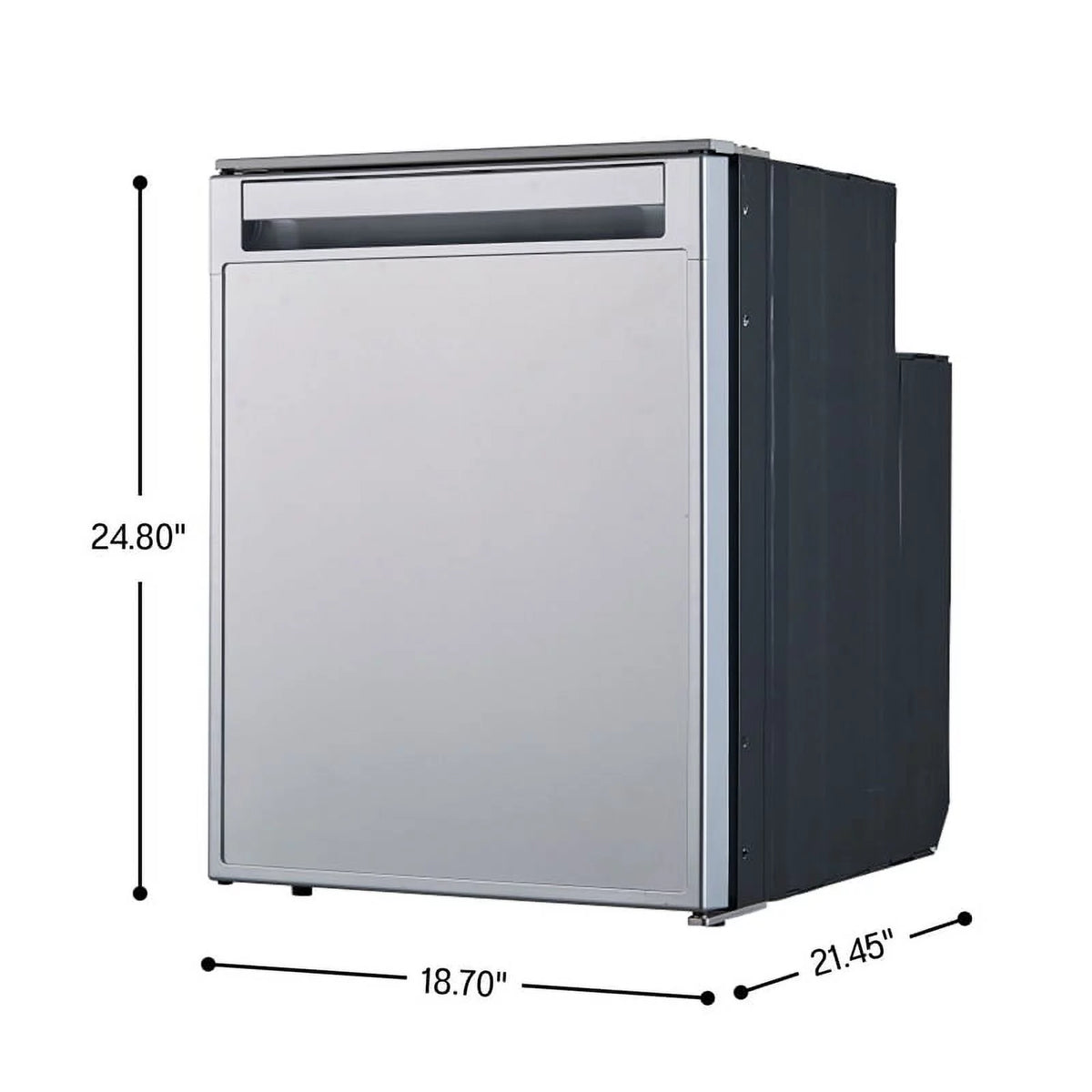 Brushed Stainless 12V/DC Built-in Refrigerator X541