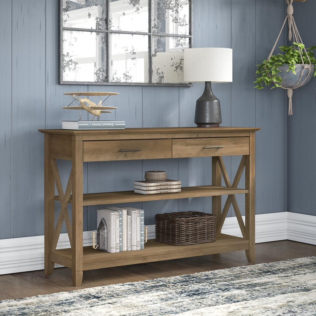 Console Table with Drawers and Shelves G631505