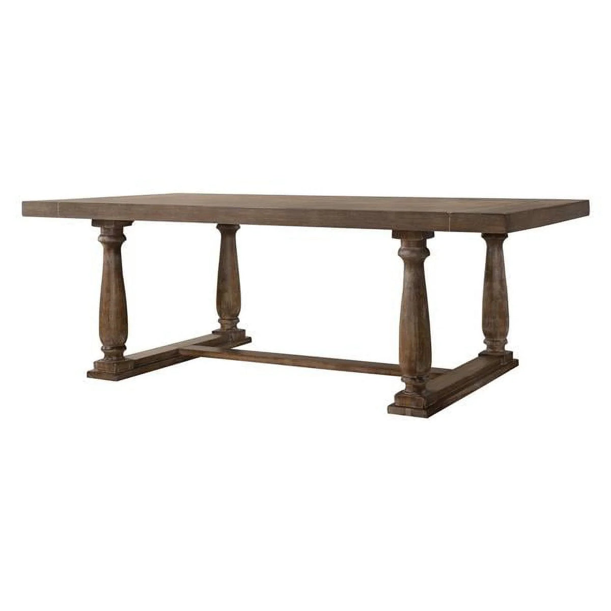 Weathered Oak Dining Table M9089