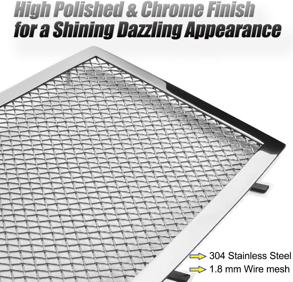 Stainless Steel Mesh Grille Grill Insert Combo M78933