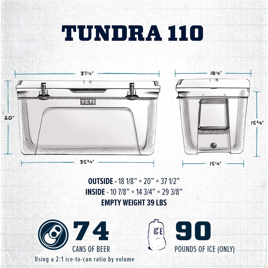 White Tundra 110 Cooler Z235