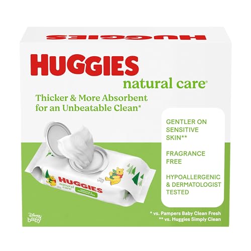 Hypoallergenic Baby Wipes 99% Purified Water 3 Refill Packs 624 Wipes I269183