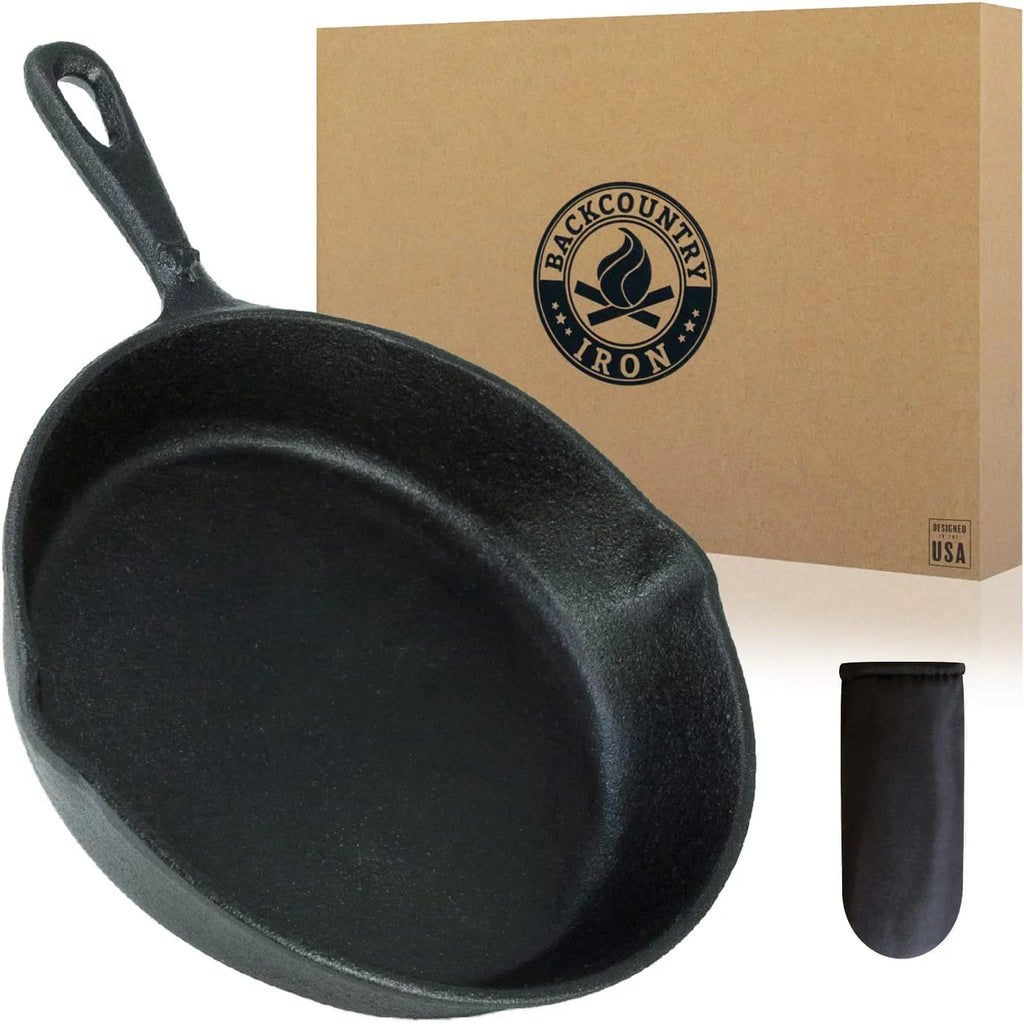 6-1/2 Inch Pre-Seasoned Cast Iron Skillet U61751