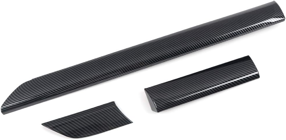 Toyota Tundra 2014-2021 Center Console Trim ABS Carbon Fiber Grain 3pcs F30688