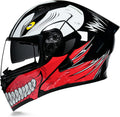 Full Face Flip Up Modular Dual Visor Motorcycle Helmet U136