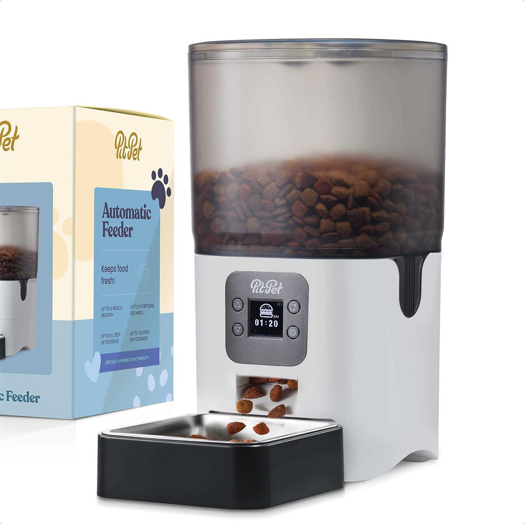 Automatic Cat Feeder 6-L with LCD Screen L55993