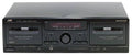 Dual Cassette Deck Black J87499
