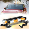 14.5 Amber White COB LED Strobe Light Bar with Magnetic Base S98119