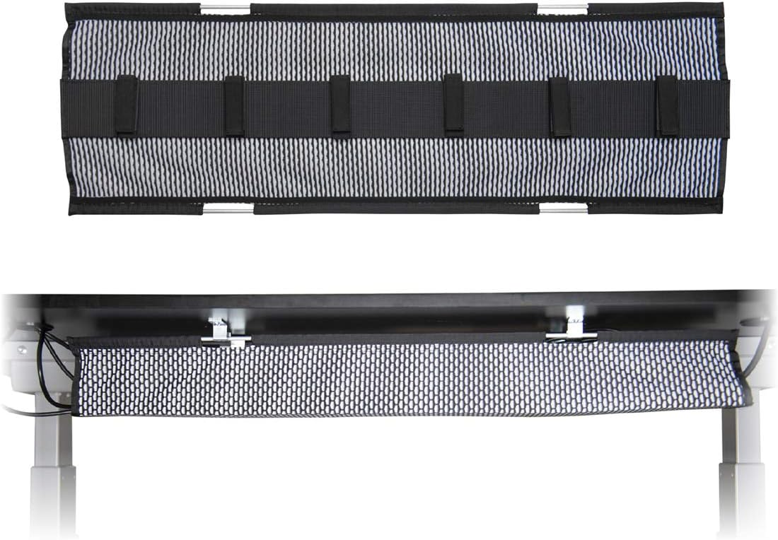Black Mesh Cable Manager U33774