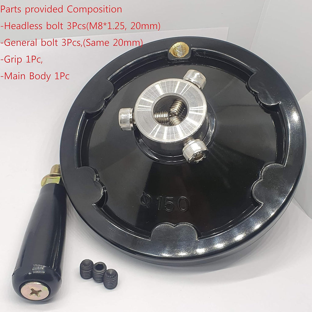 Hand Wheel for 3/4 inch Shaft with Extended Crank Handle G233
