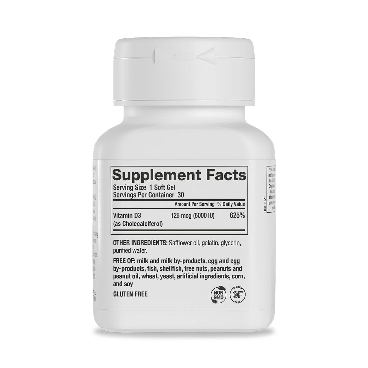 Joint and Muscle Support Supplement 60 count (2 Pack) & Vitamin D 5000 IU 30 count J596