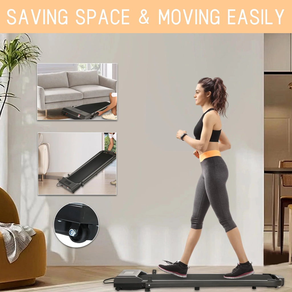 2 in 1 Folding Electric Treadmill C842