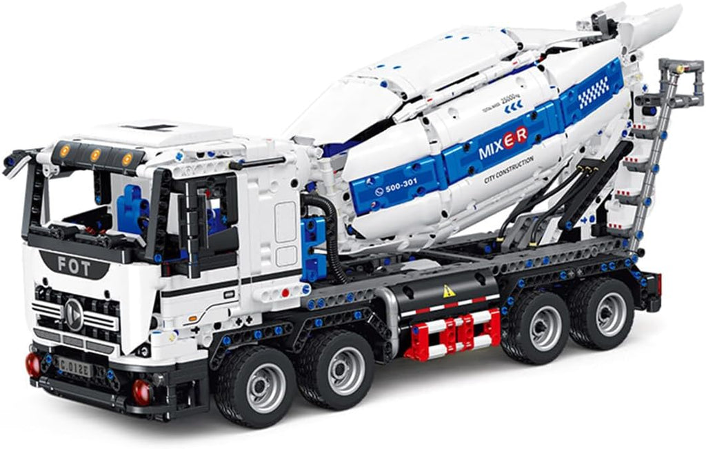 Cement Tanker Truck Building Kit Y12547