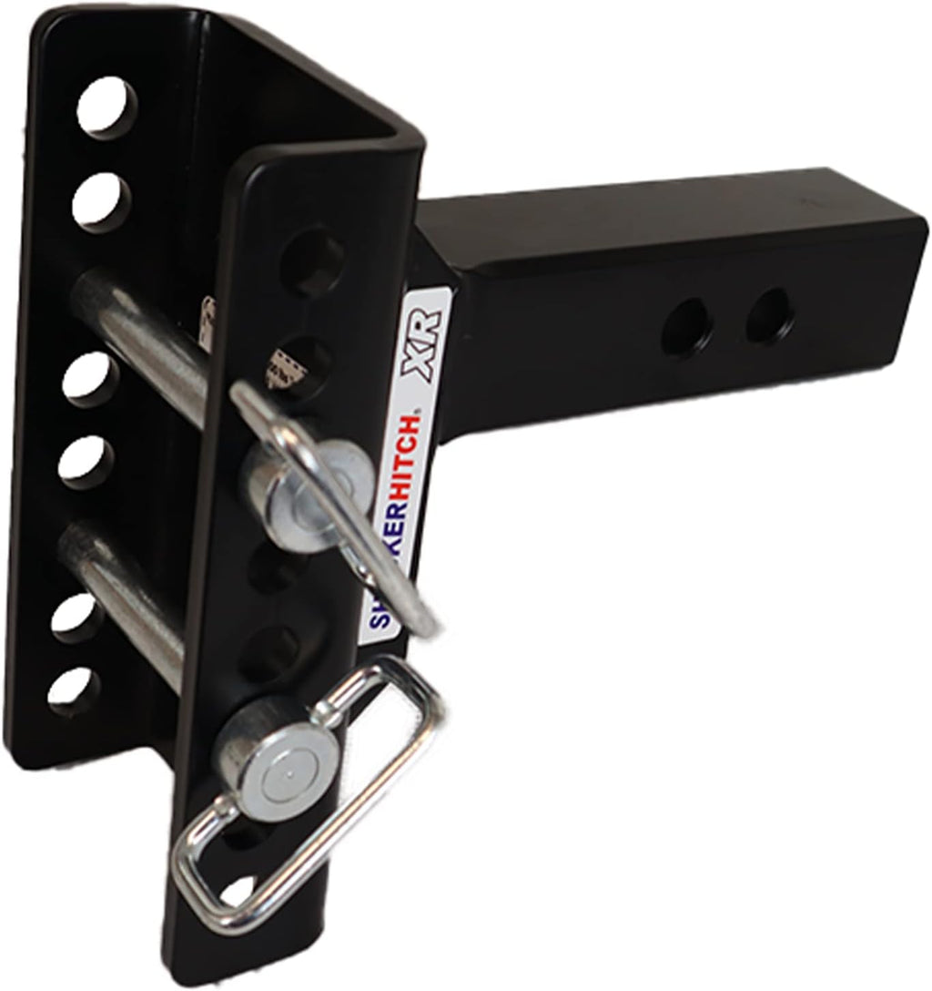 Pintle Hook Drop Ball Mount 1-1/2" Rise to 6-1/2" Drop 12,000 lbs 2" Hitch V5980