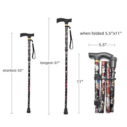 Lightweight Adjustable Aluminum Folding Cane V638121