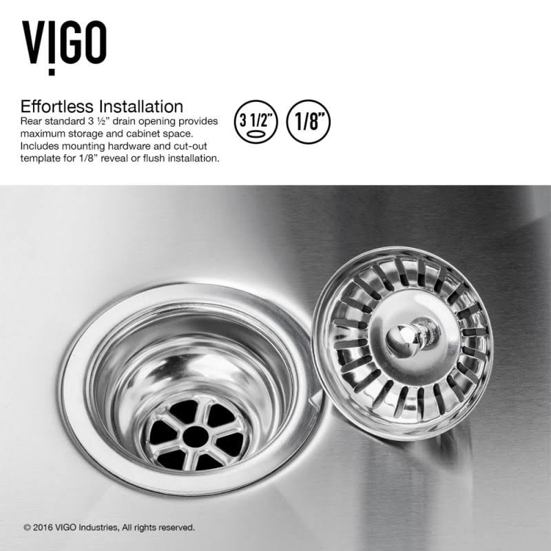 Undermount Stainless Steel Kitchen Sink with Faucet, Two Grids, Two Strainers and Dispenser X29874