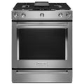 7.1 cu. ft. Slide-In Dual Fuel Range with Self-Cleaning Convection Oven in Stainless Steel U5313