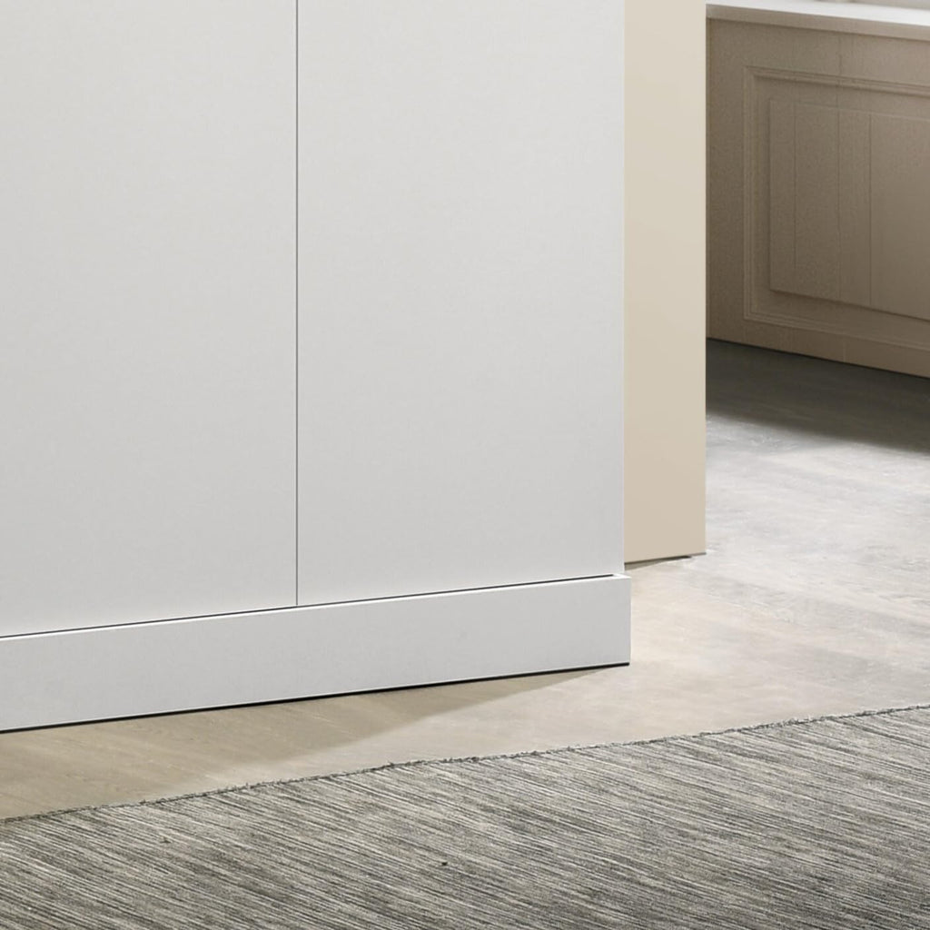 White 3 Doors Wooden Armoire Wardrobe W9596