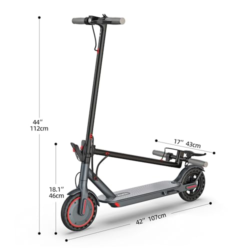 350W Electric Folding Scooter with 8.5" Solid Tires A27823