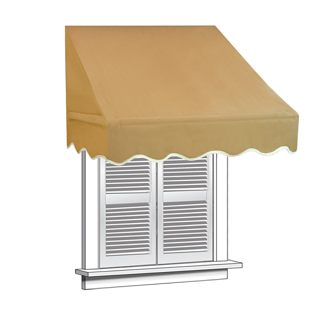 Sand Color Window Awning Door Canopy T22471