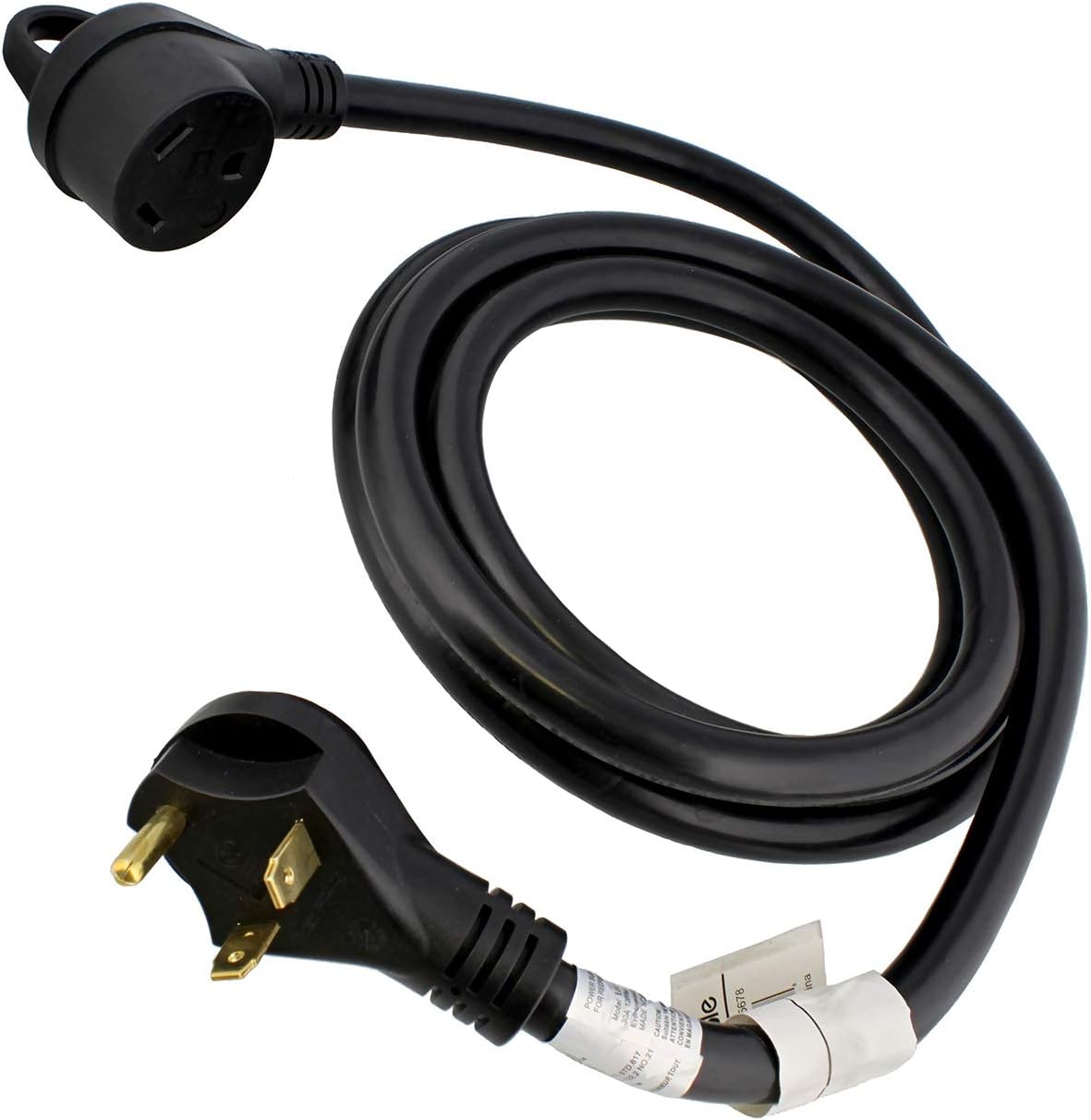 30A 25ft RV Power Cord with Grip Handle & Indicator Light, Pack of 2 C2692