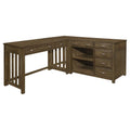 L Shaped Wood Desk C757847