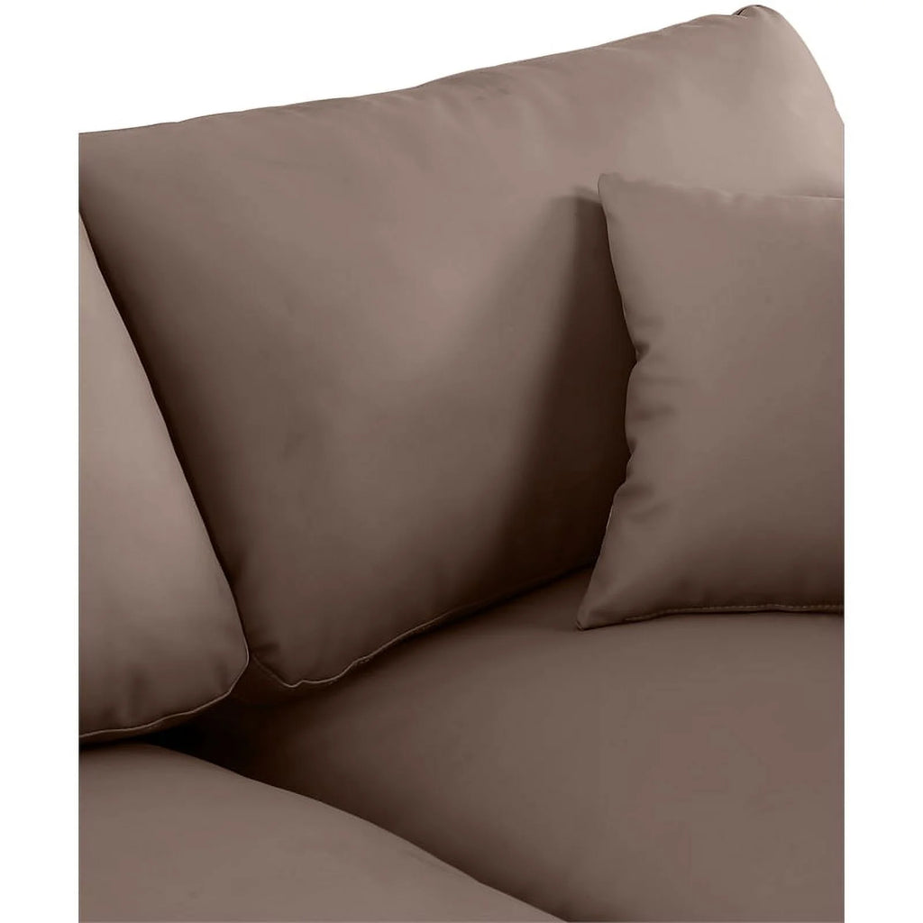 Brown Modular Sectional F278