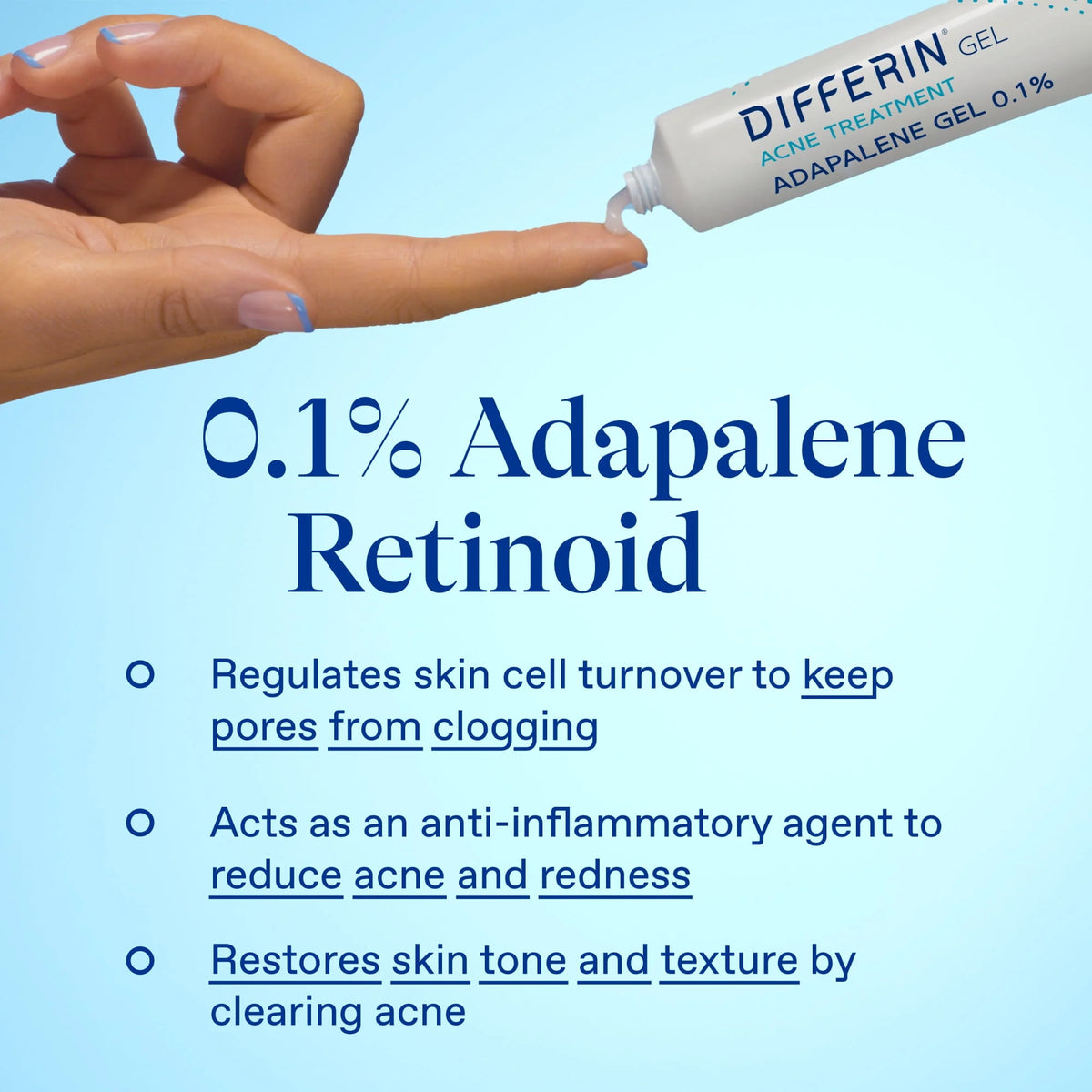 0.1% Adapalene Acne Treatment Gel D942840