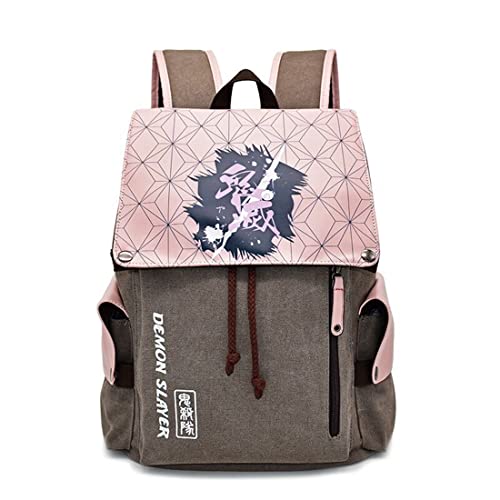 3D Print Canvas Backpack H9044