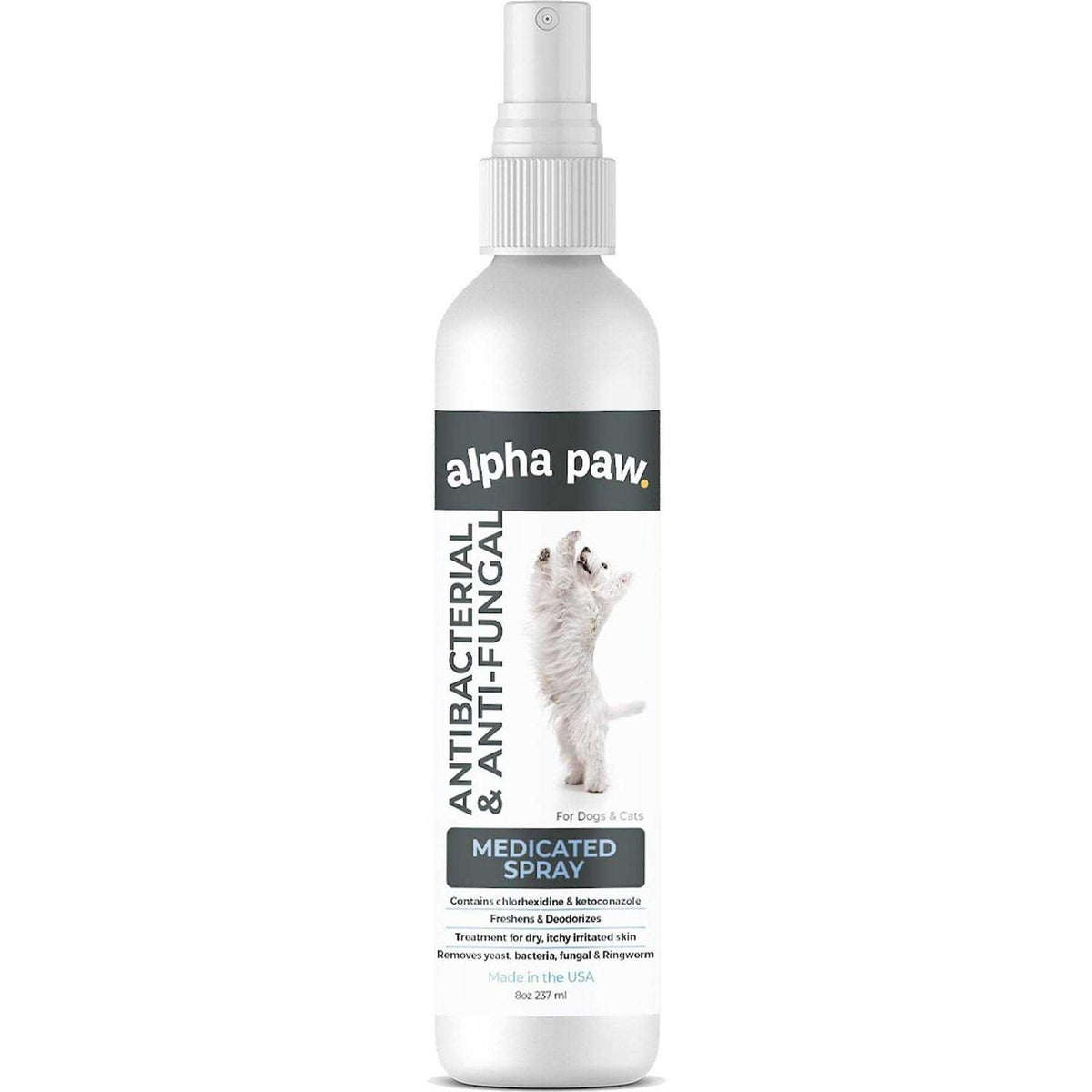Antibacterial & Antifungal Medicated Pet Spray B114