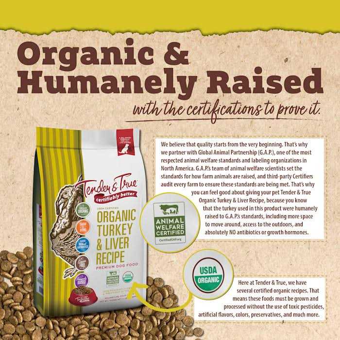 Organic Turkey & Liver Recipe Dog Food A680381