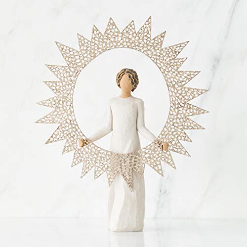 Pierced Metal Star Tree Topper O58026