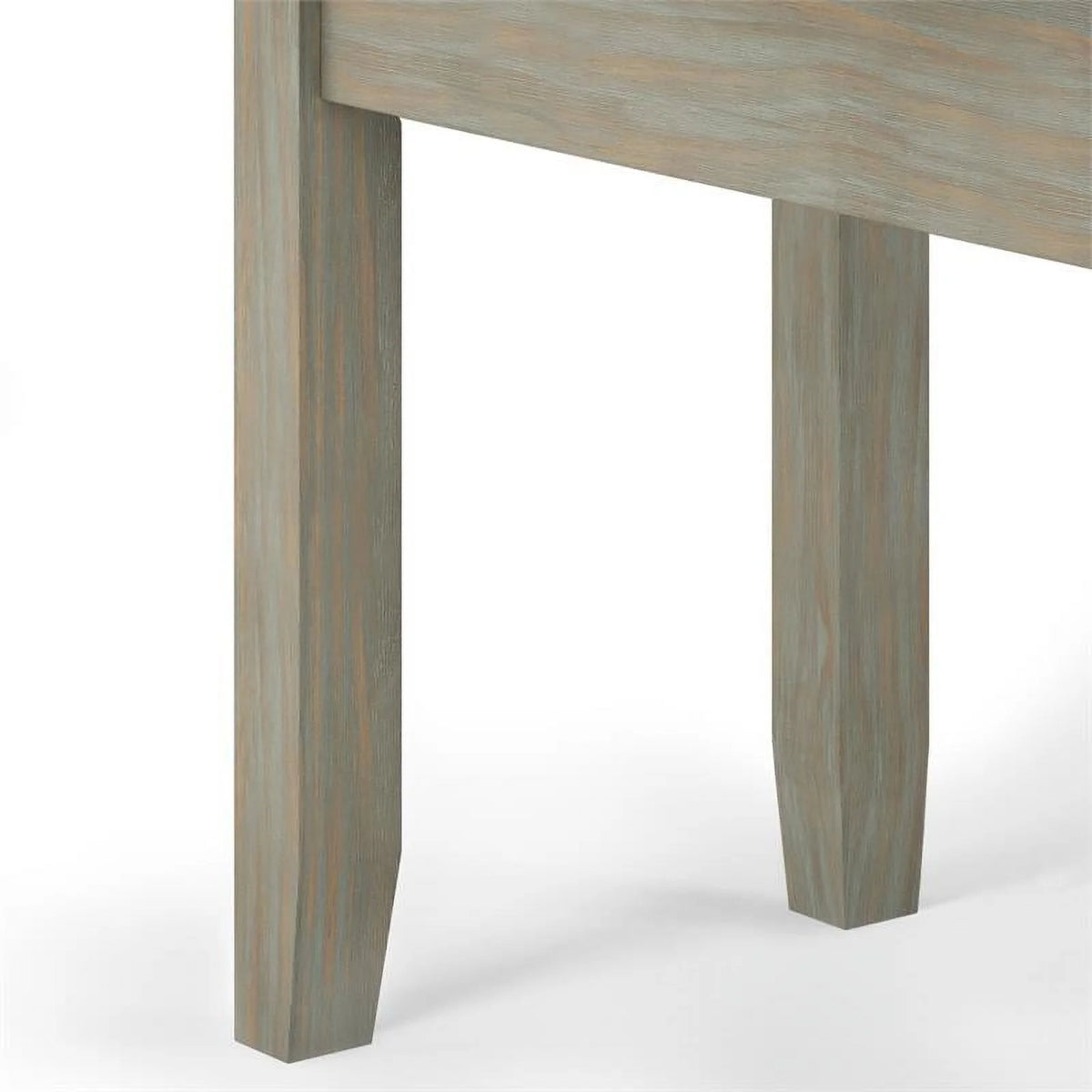 Gray Wood Narrow Side Table L7663
