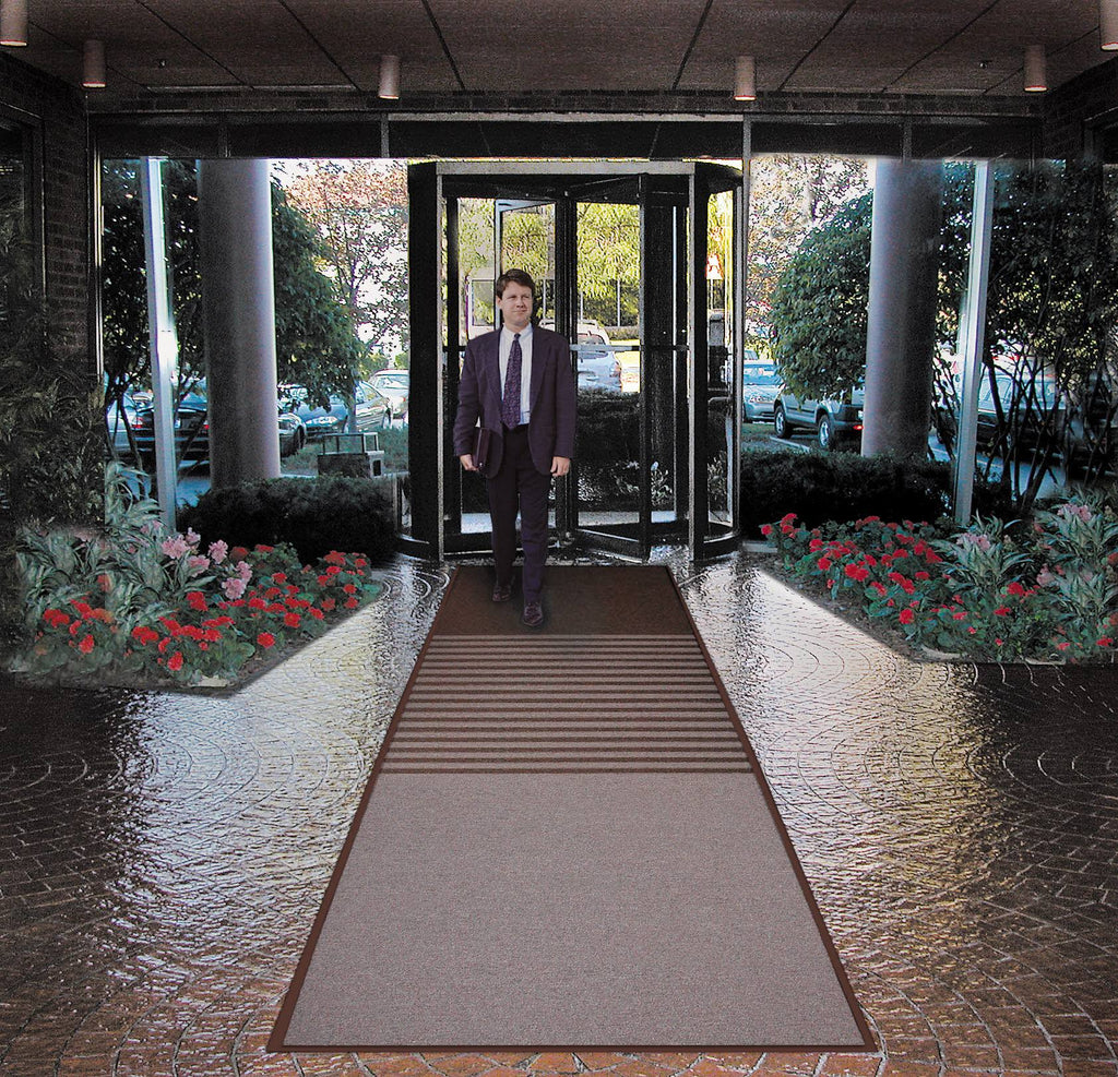 Gray Carpeted Runner, 6 x 12 ft. N761