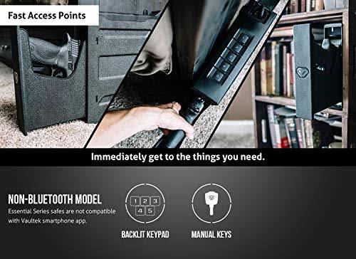 Portable Safe with Auto Open Lid Rechargeable Lithium-Ion Battery Q677