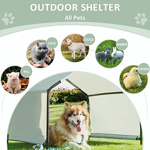 4'x4'x3' Waterproof Outdoor Dog Tent Z2091